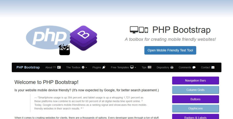 PHP Bootstrap